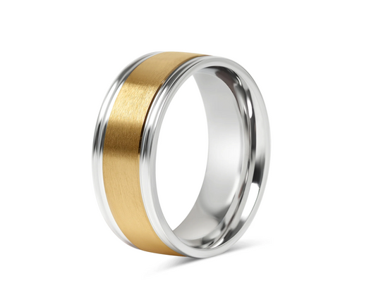 Spinner Ring - 18K Gold PVD Stainless Steel